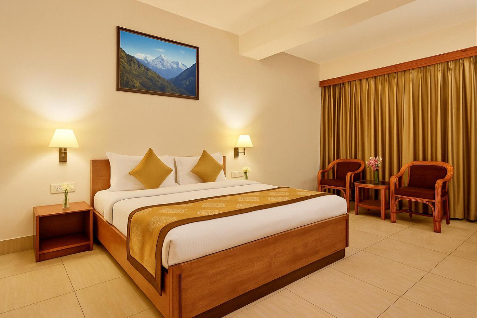 Summit Ttakshang Residency Hotel & Spa Mg Marg Gangtok Exterior foto